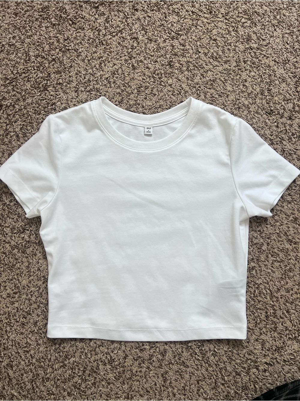 Essential White Crop T-Shirt